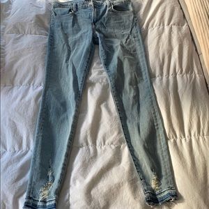 J Brand size 28 super skinny mid rise